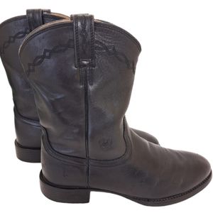 ARIAT Men's‎ Leather Upper Black Boots Size 11D